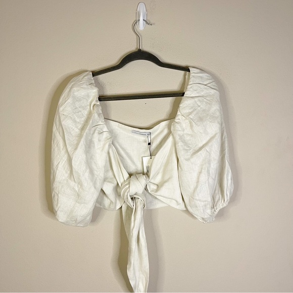 FAITHFULL THE BRAND | NWT! Idrissy Top in Plain Sand Size: 10 - Picture 3 of 7